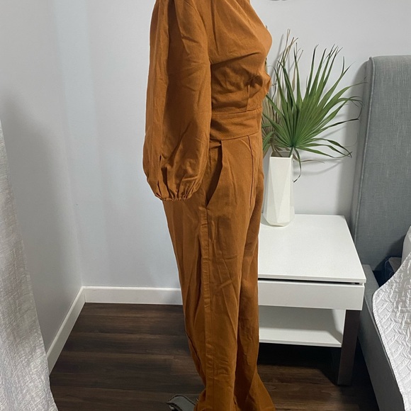 NWT FKSP One Shoulder Palazzo Jumpsuit XS - Picture 3 of 8